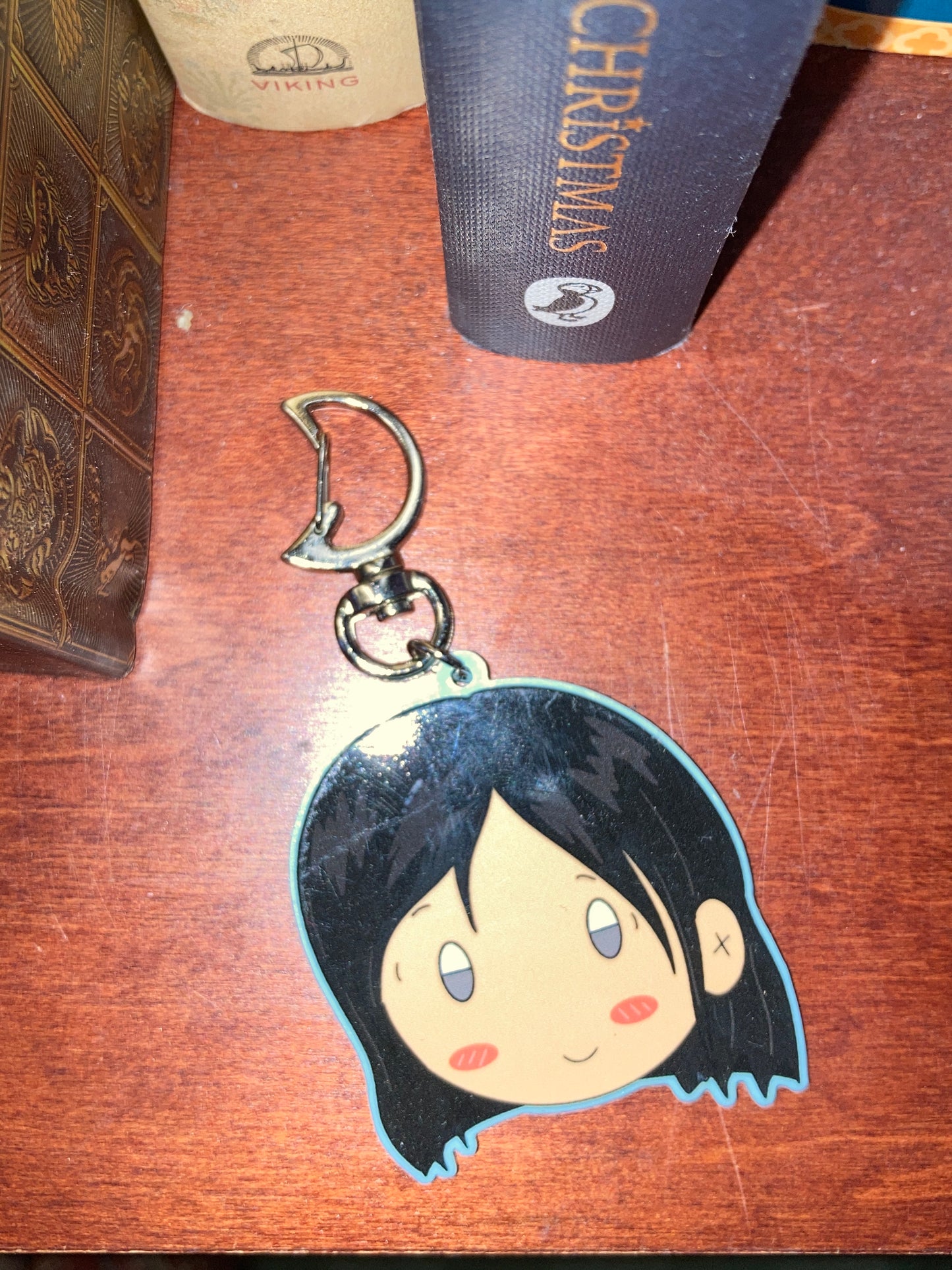 Cute Werewolf 2.5” Pastel Blue Acrylic Charm