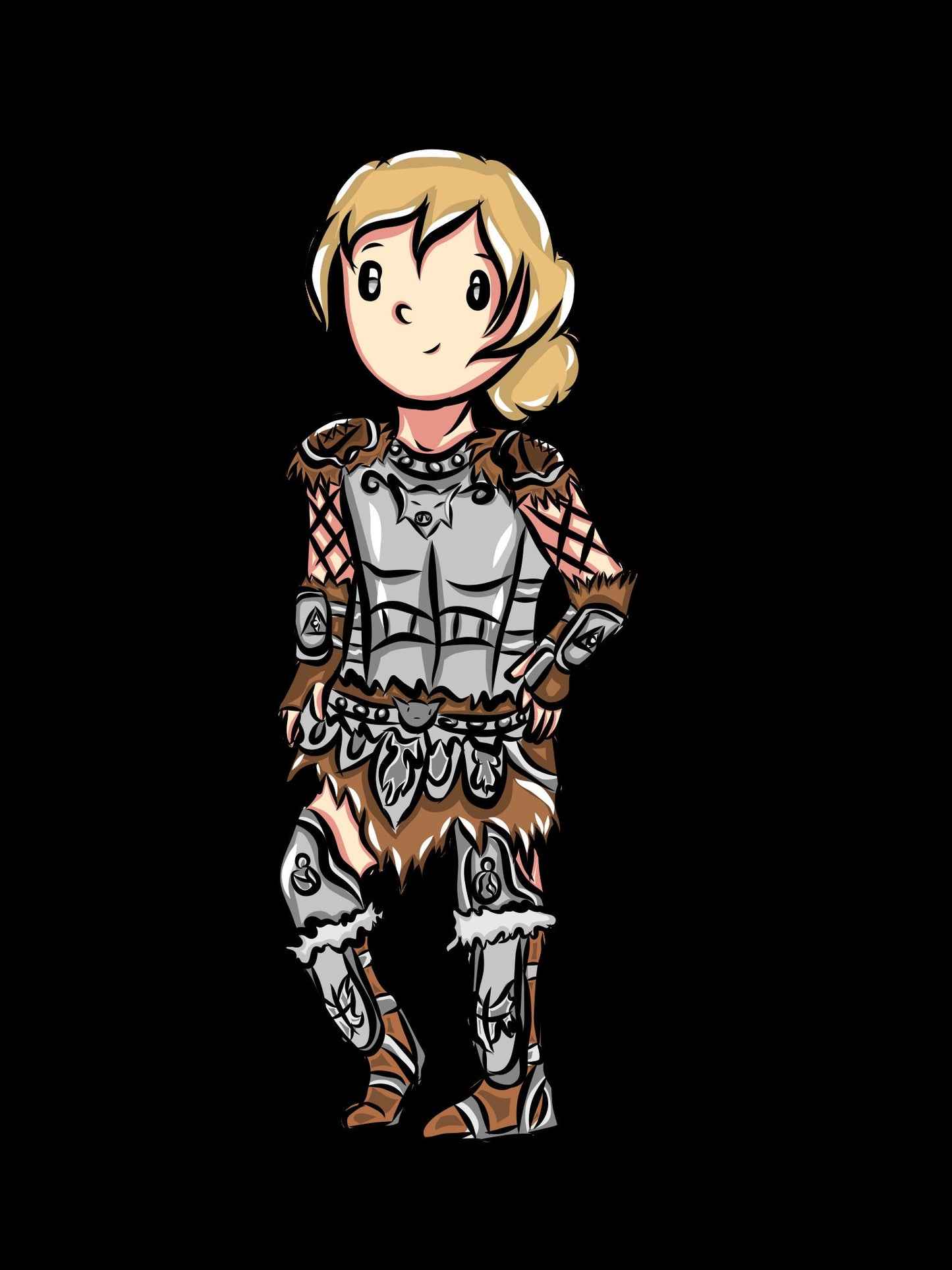 Wolf Pattern Steel Armor 3 Inch Clear Vinyl Sticker