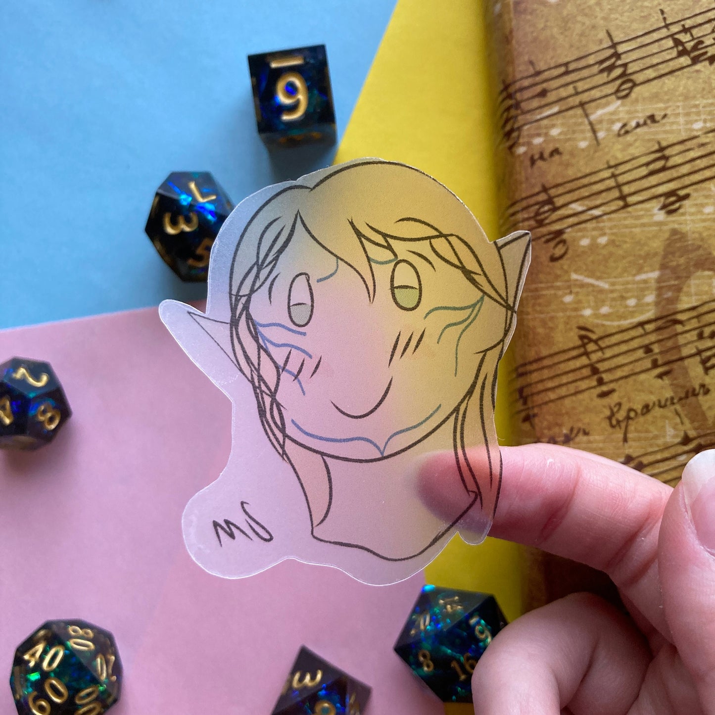 Happy Elf Paper Stickers