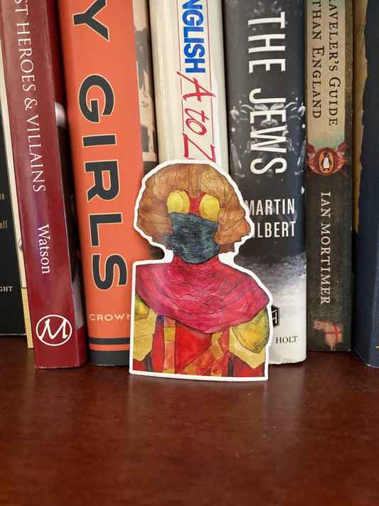 Elf Mercenary With Helmet 3 Inch Waterproof Vinyl Sticker