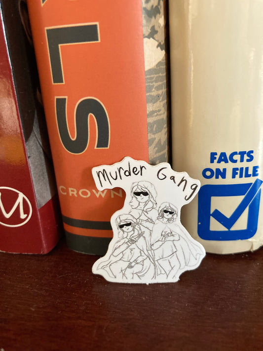 Mini Assassins Vinyl Stickers (CLEARANCE)