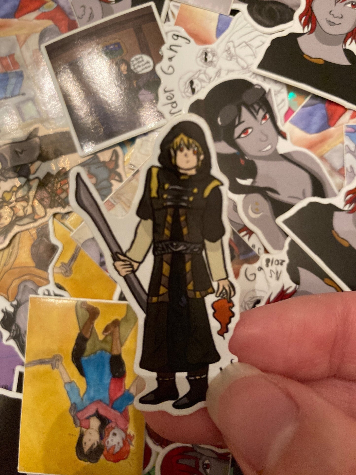 Green Elf Armor Mini Sticker For Journal (CLEARANCE)