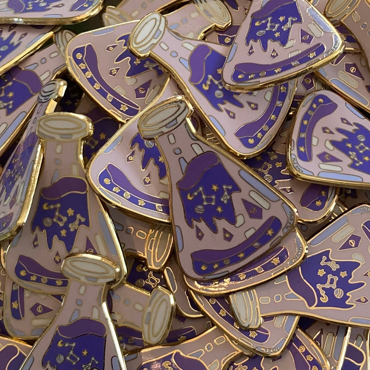 Enamel Pin Set Of Three: Space