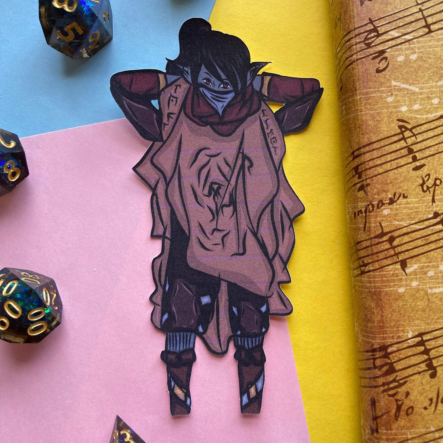 Dark Elf Sorceress Armor Matte Paper Sticker