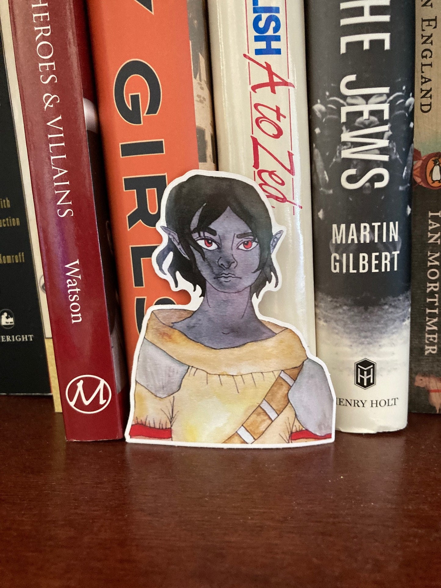 Dark Elf Mage Apprentice 3 Inch Waterproof Vinyl Sticker