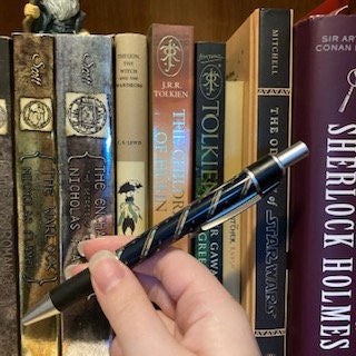 Medieval Scroll Pattern Ballpoint Pen