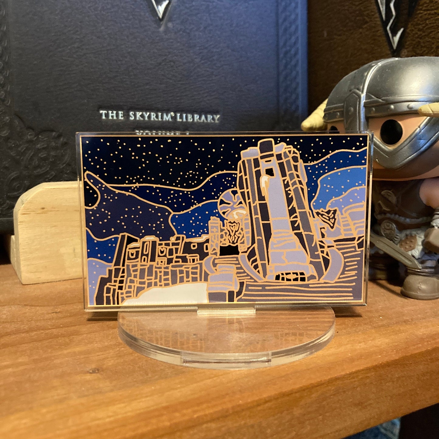 Mountain Temple Acrylic Standee