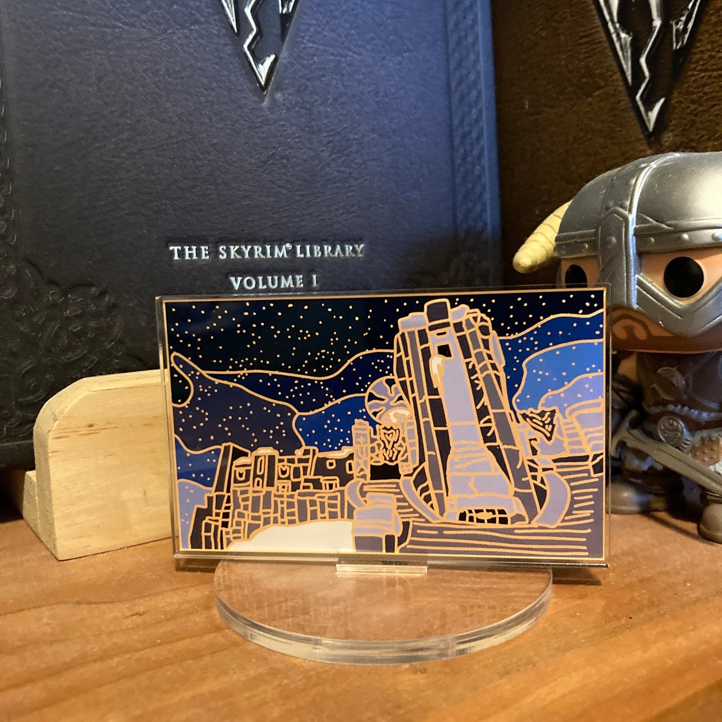 Mountain Temple Acrylic Standee